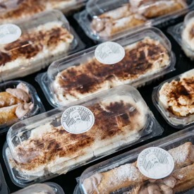 Freshly made tiramisu at The Grumpy Italian Leichhardt